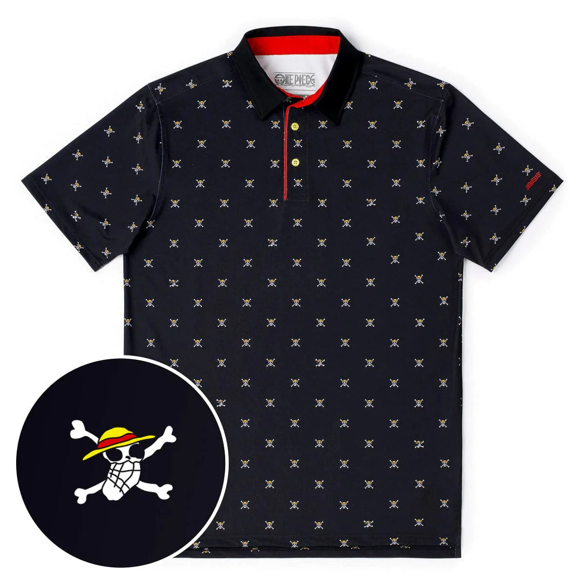 One Piece "Jolly Roger" – All-Day Polo