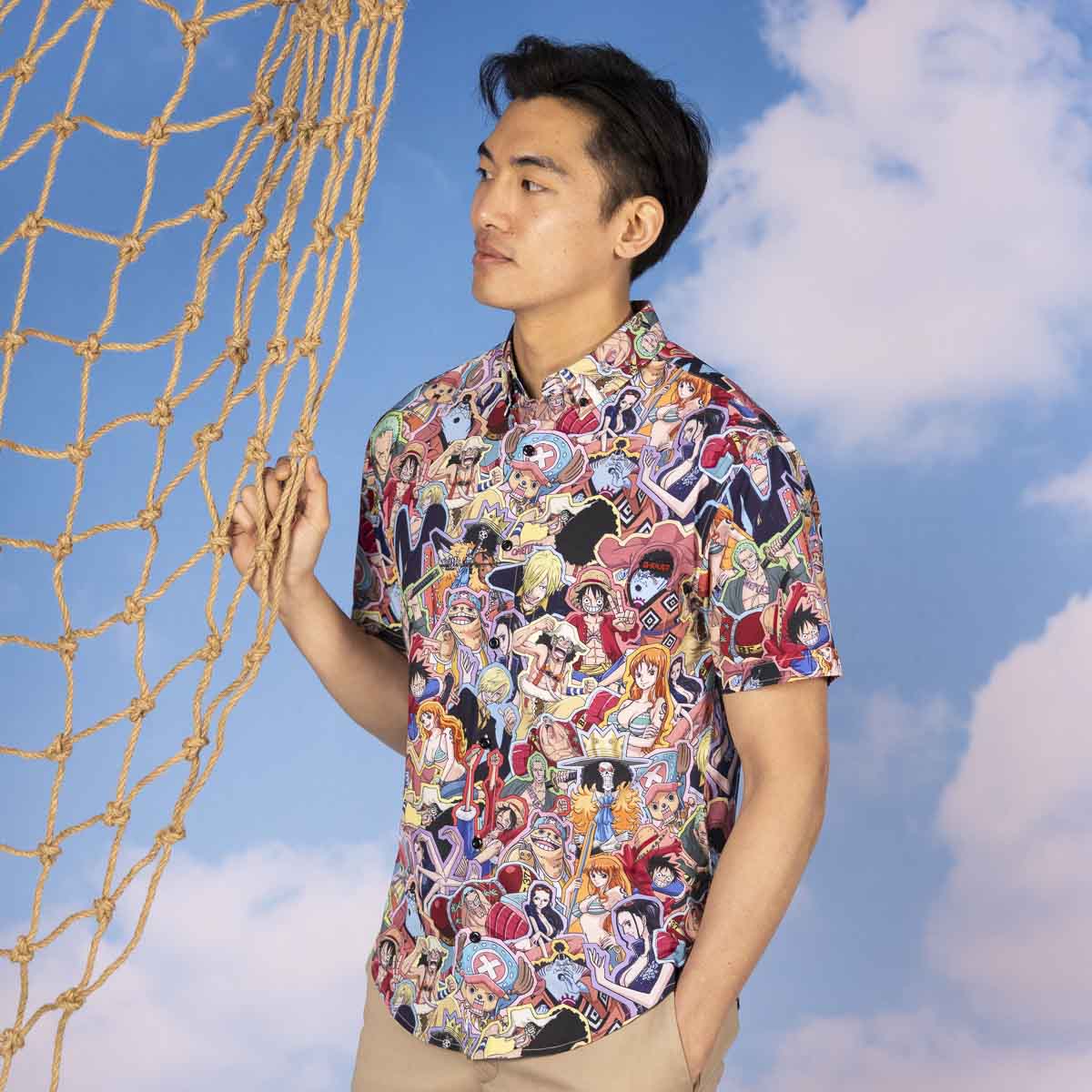 One Piece "2 Years Later" – KUNUFLEX Short Sleeve Shirt 4