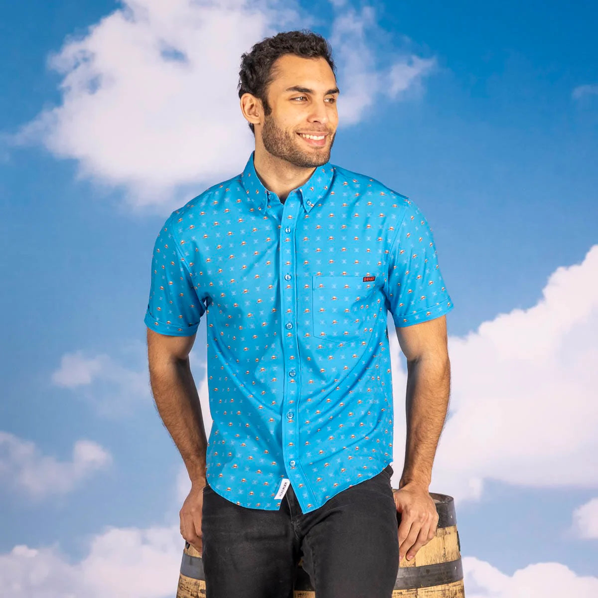 One Piece "Lil Straw Hats" – KUNUFLEX Short Sleeve Shirt