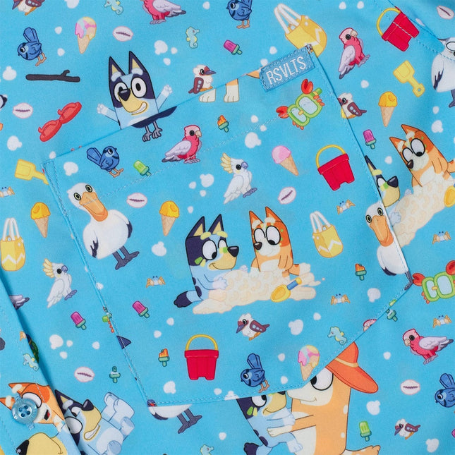 Bluey "Beach Day" – KUNUFLEX Short Sleeve Shirt