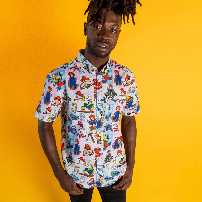 Chucky "Wanna Color?" – KUNUFLEX Short Sleeve Shirt