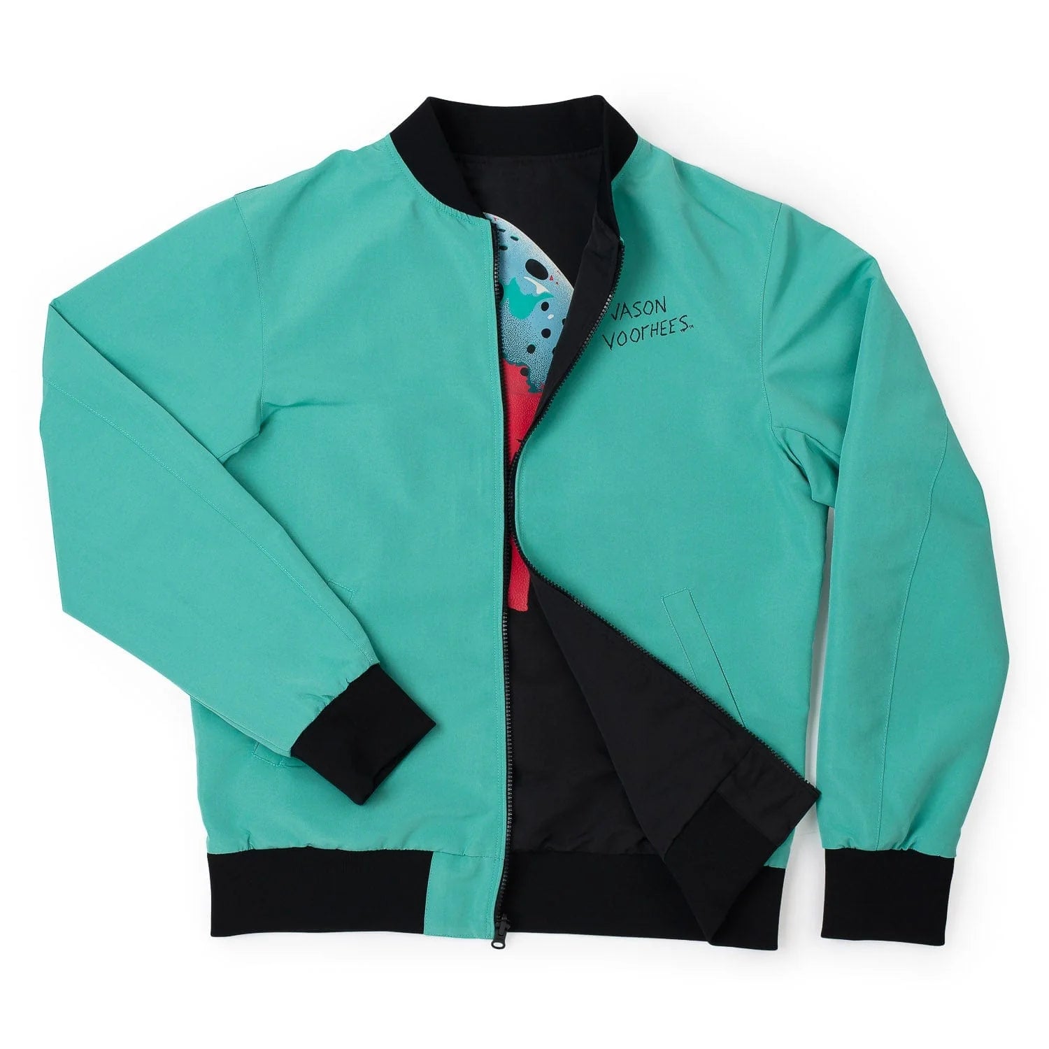 Friday the 13th "Friday at Crystal Lake" Reversible Bomber Jacket 3
