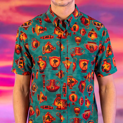 Disney’s Hercules "Vases of Valor" – KUNUFLEX Short Sleeve Shirt