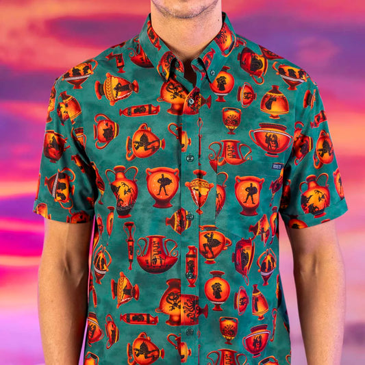 Disney’s Hercules "Vases of Valor" – KUNUFLEX Short Sleeve Shirt