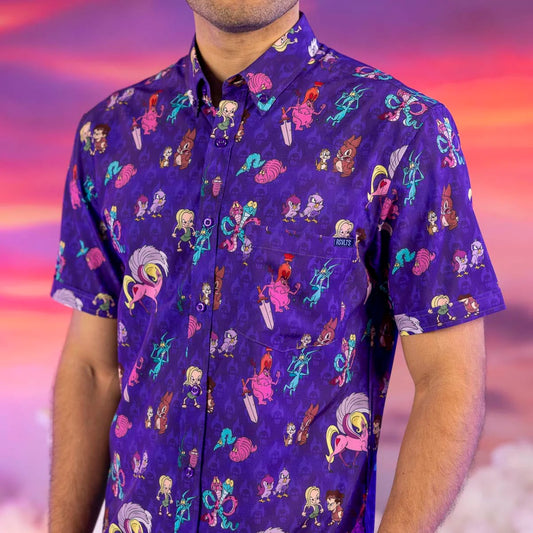 Disney’s Hercules "Pain & Panic" – KUNUFLEX Short Sleeve Shirt