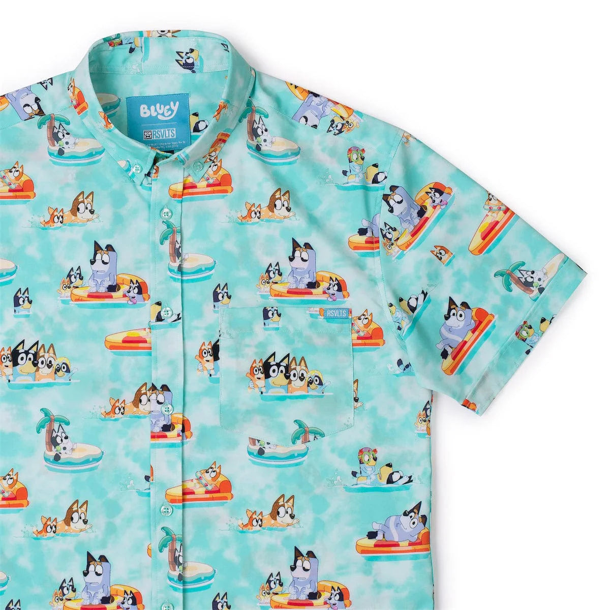 Bluey "Everybody in the Pool" – KUNUFLEX Short Sleeve 3