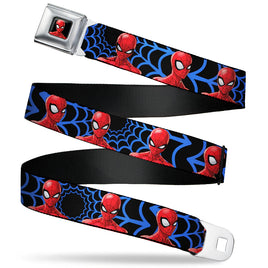 Spider-Man Half Wink Expression Seatbelt Buckle Belt