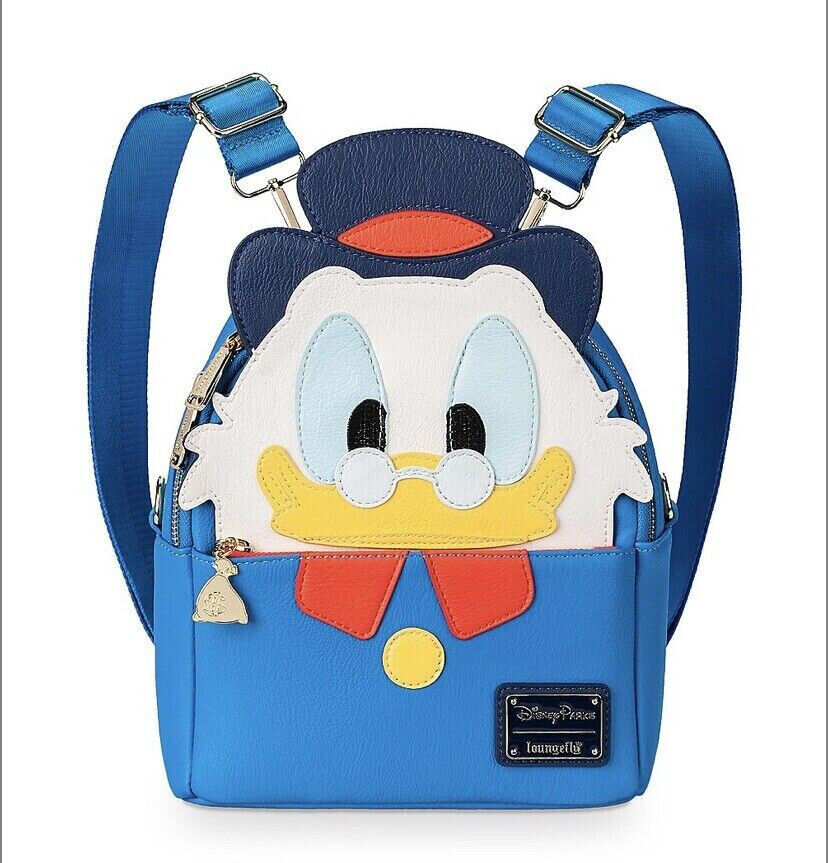 Disney Parks Duck Tales Uncle Scrooge McDuck Mini Backpack