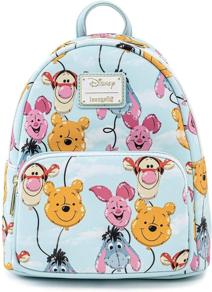 Winnie the Pooh Balloon Friends AOP Women's Mini Backpack & Wallet