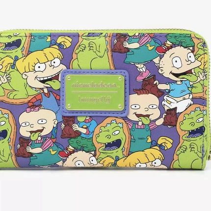 Rugrats Wallet Reptar Bar All Over Print Mini Backpack & Wallet