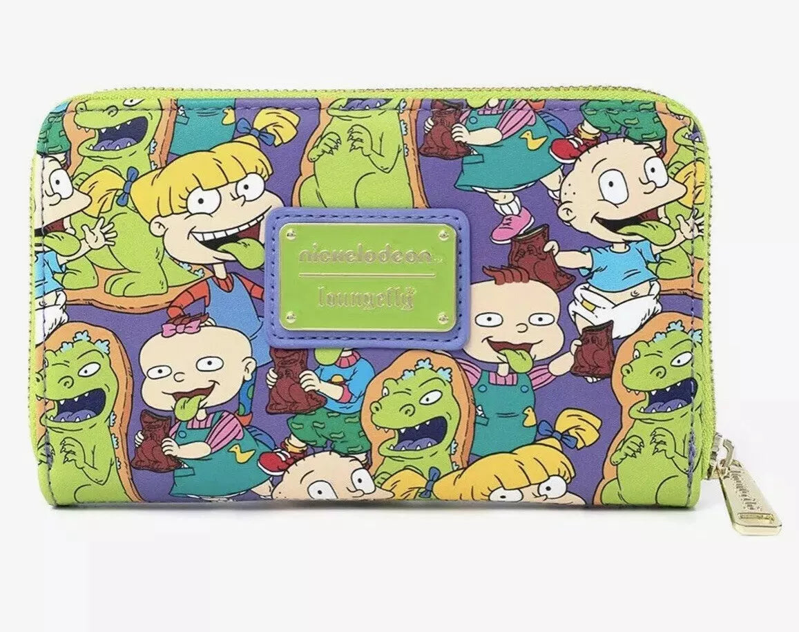 Rugrats Wallet Reptar Bar All Over Print Mini Backpack & Wallet