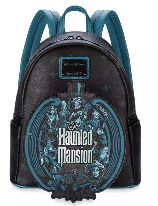 Disney Parks The Haunted Mansion Glow In The Dark Mini Backpack