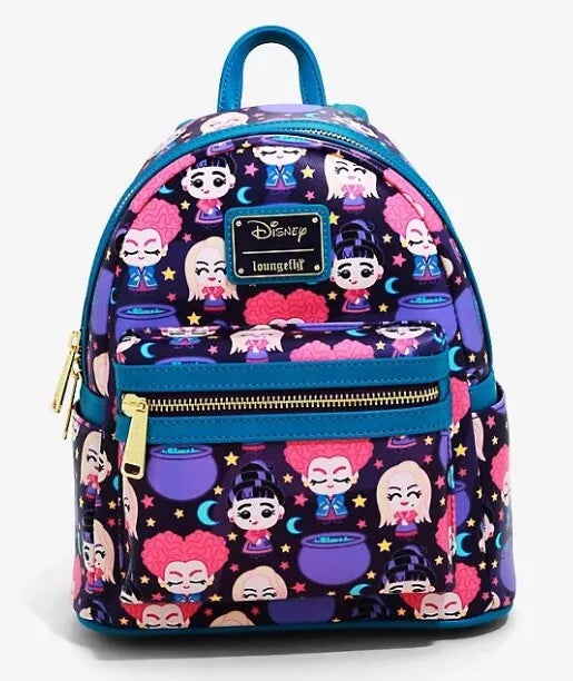 Loungefly Disney Hocus Pocus Chibi Mini Backpack
