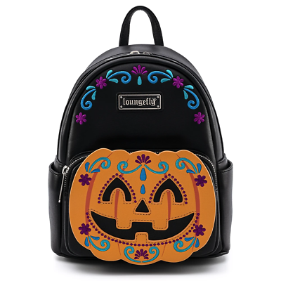 Halloween Pumpkin Mini Backpack