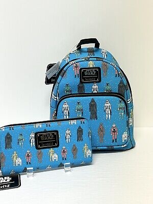 Star Wars Action Figure Mini Backpack & Wallet