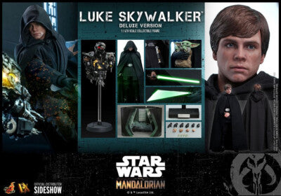 The Mandalorian Luke Skywalker Deluxe Sixth Scale Collectible Figure Hot Toys