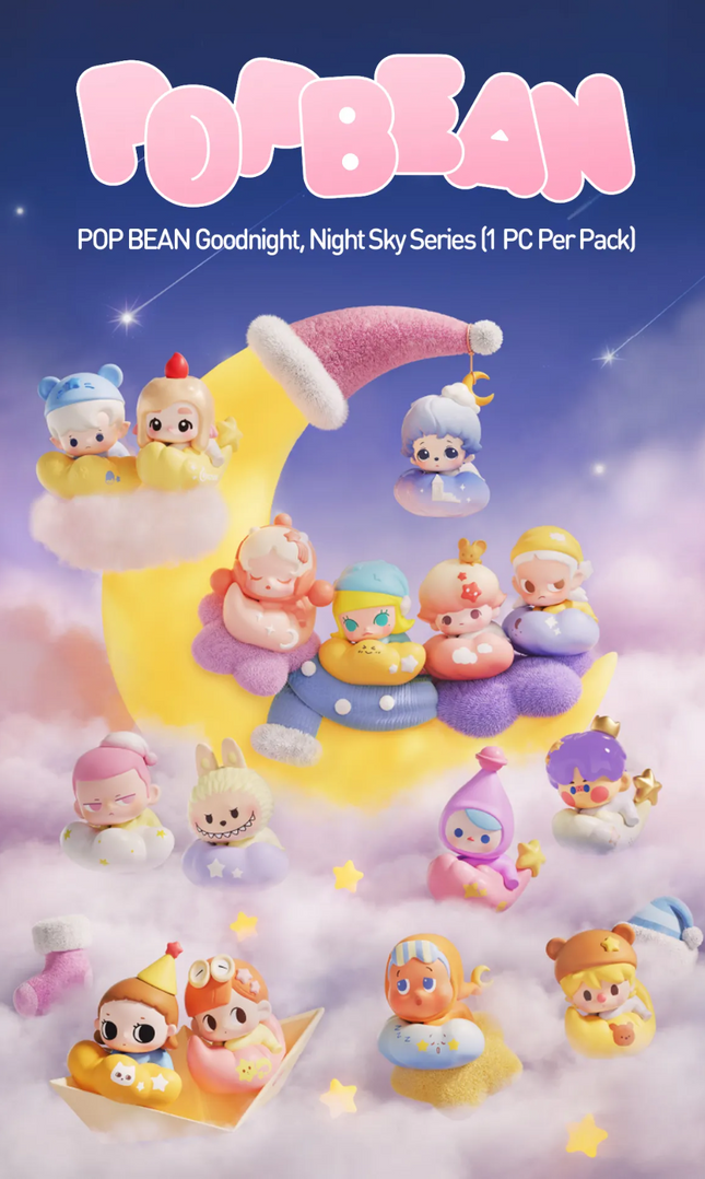 POP BEAN Goodnight, Night Sky Series