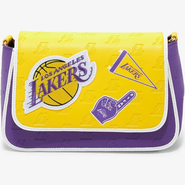 NBA Los Angeles Lakers Patches Icon Crossbody lBag