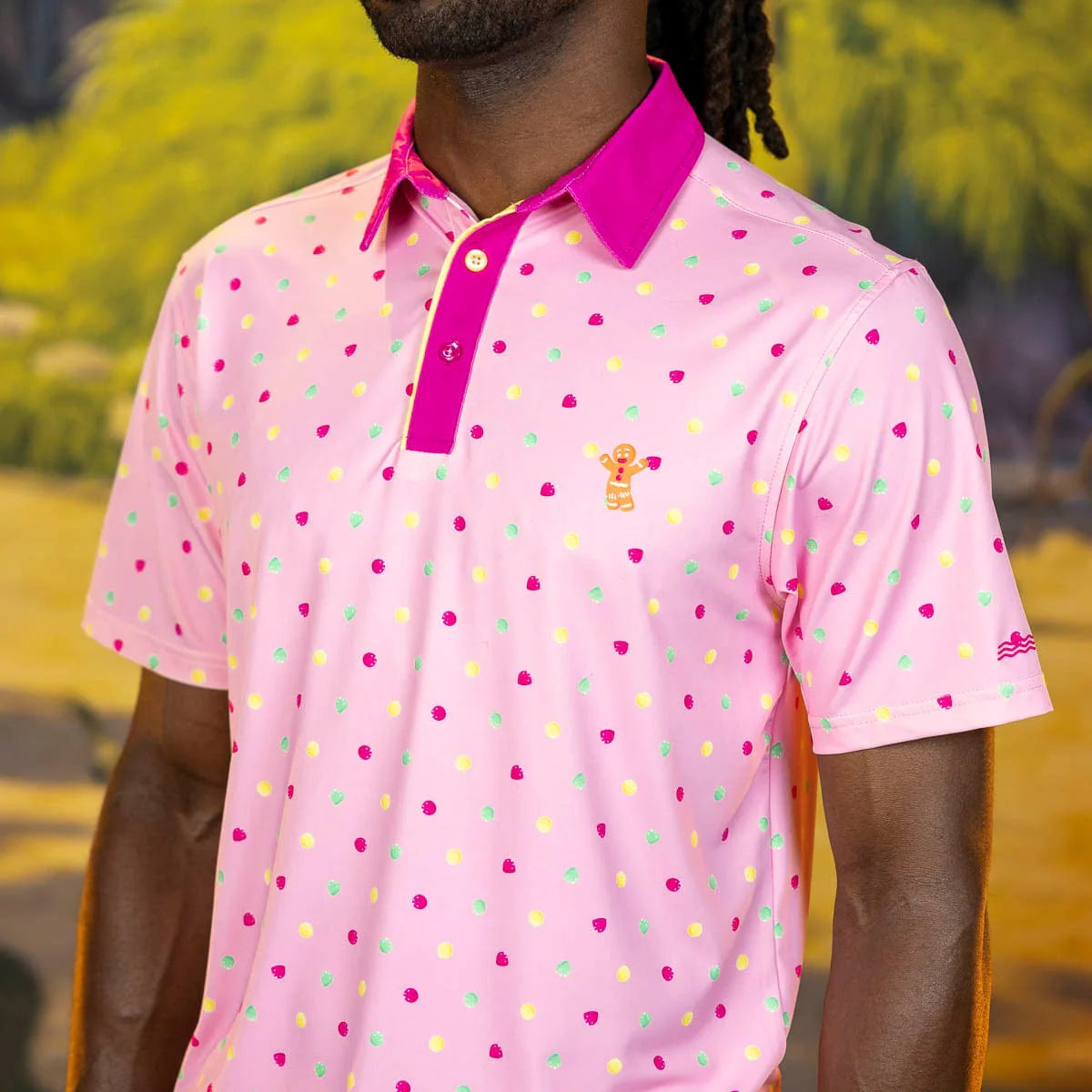 Shrek "Gumdrop Buttons" – All-Day Polo