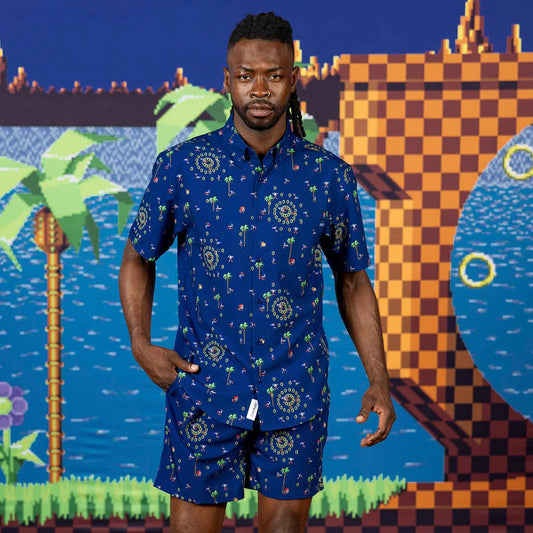 Sonic the Hedgehog "Sonic Interrupted" – KUNUFLEX Short Sleeve Shirt