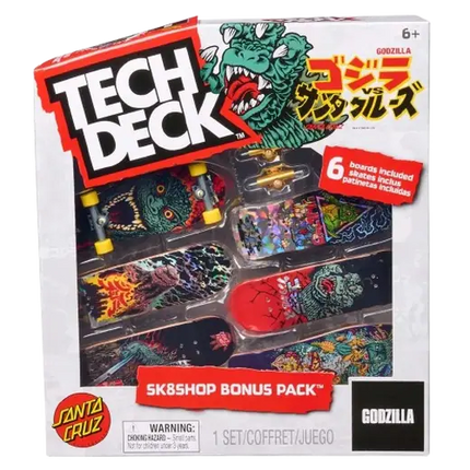 Godzilla Sk8shop Bonus Pack Fingerboards