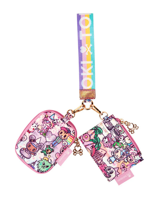 Tokidoki 20th Anniversary 2 Pouch Wristlet