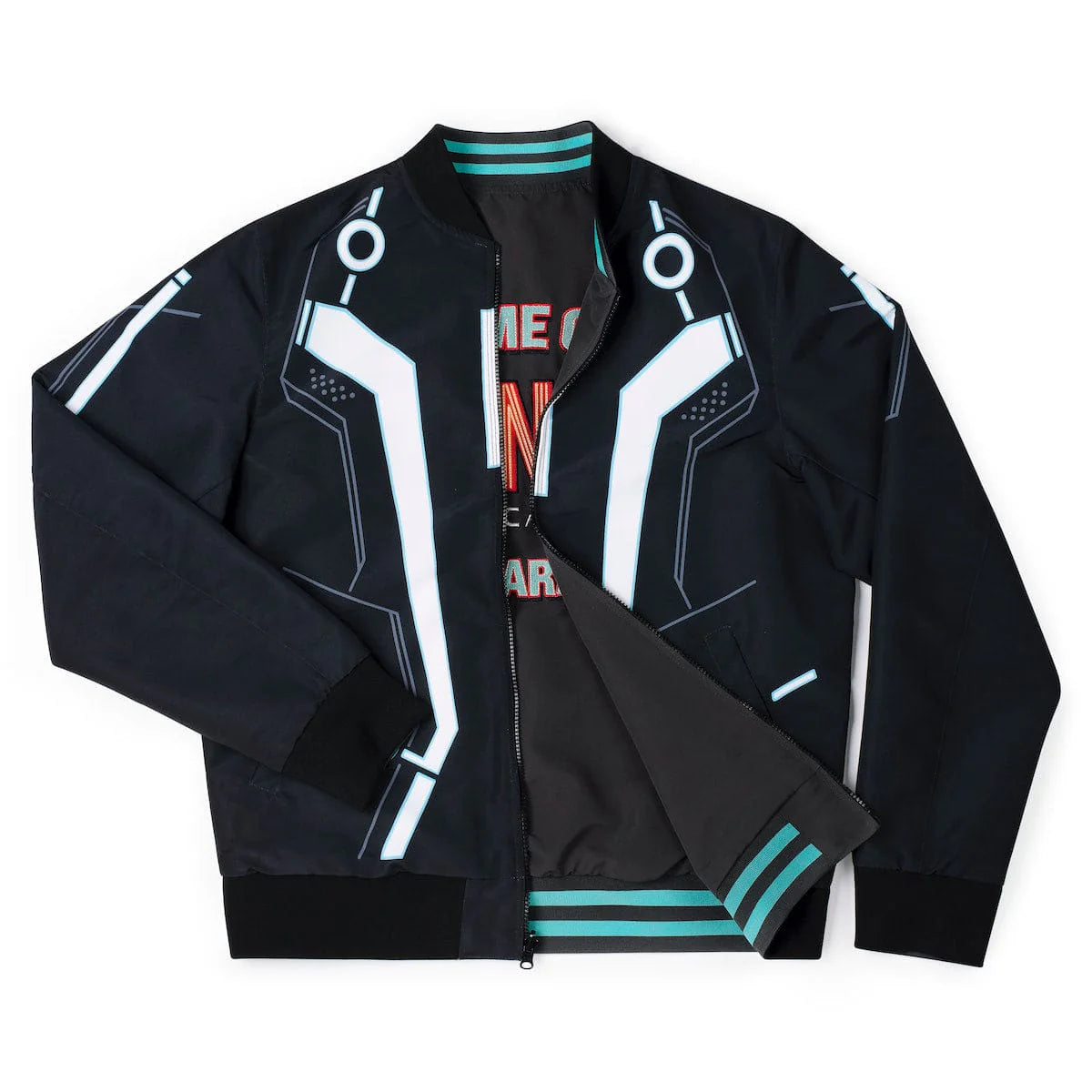 Disney's Tron Legacy "Light Suit" – Reversible Bomber Jacket 1