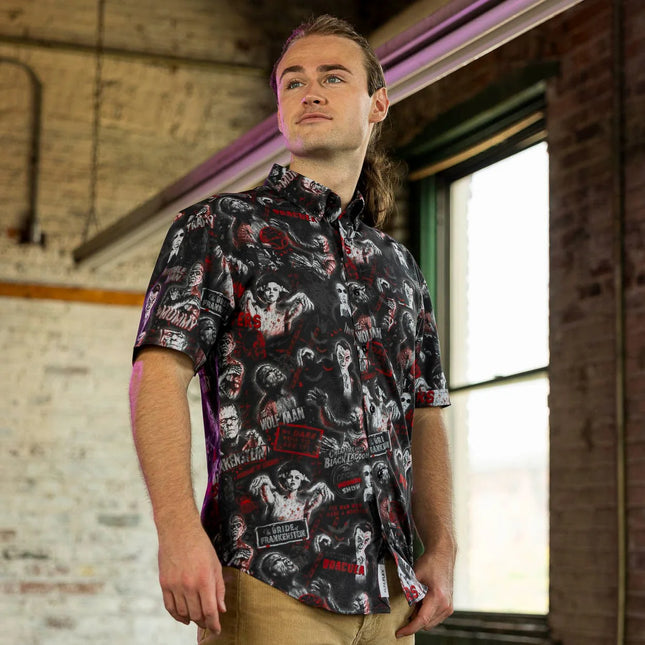 Universal Monsters "Now Slaying" – KUNUFLEX Short Sleeve Shirt