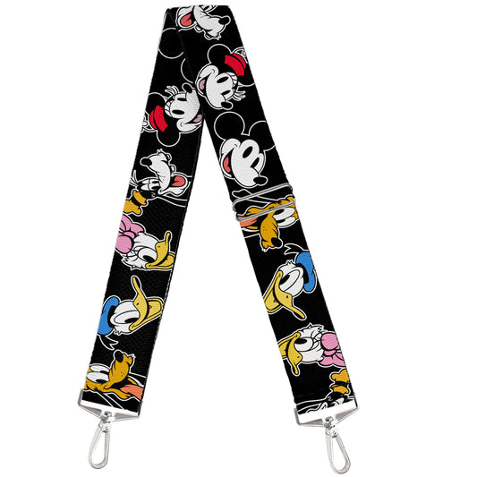 Disney Sensational Six Smiling Faces Purse Strap