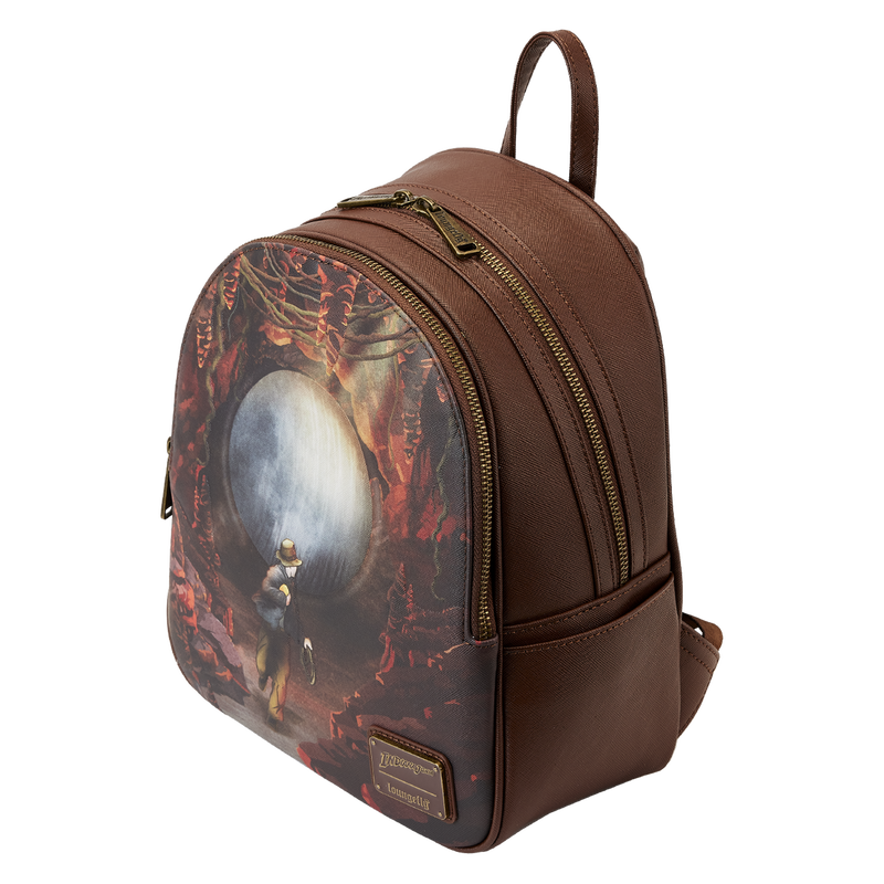 Indiana Jones Raiders of the Lost Ark Mini Backpack with Coin Purse Loungefly 3