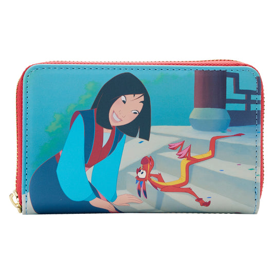 MULAN PRINCESS SCENE ZIPAROUND WALLET