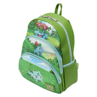 Pokémon Bulbasaur Evolutions Triple Pocket Backpack Loungefly