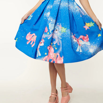 My Little Pony x Unique Vintage Starlight Party Swing Skirt