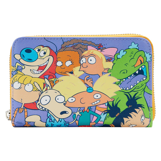 Nickelodeon Nick 90s Zip Around Wallet