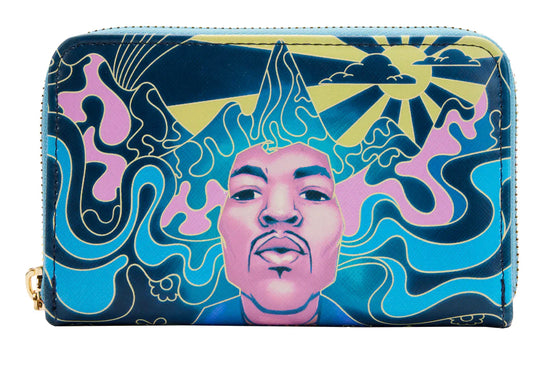 JIMI Hendrix Psychadelc Glow in the Dark Wallet