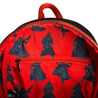 W 1-1 Exclusive Darth Maul Cosplay Loungefly Mini Backpack