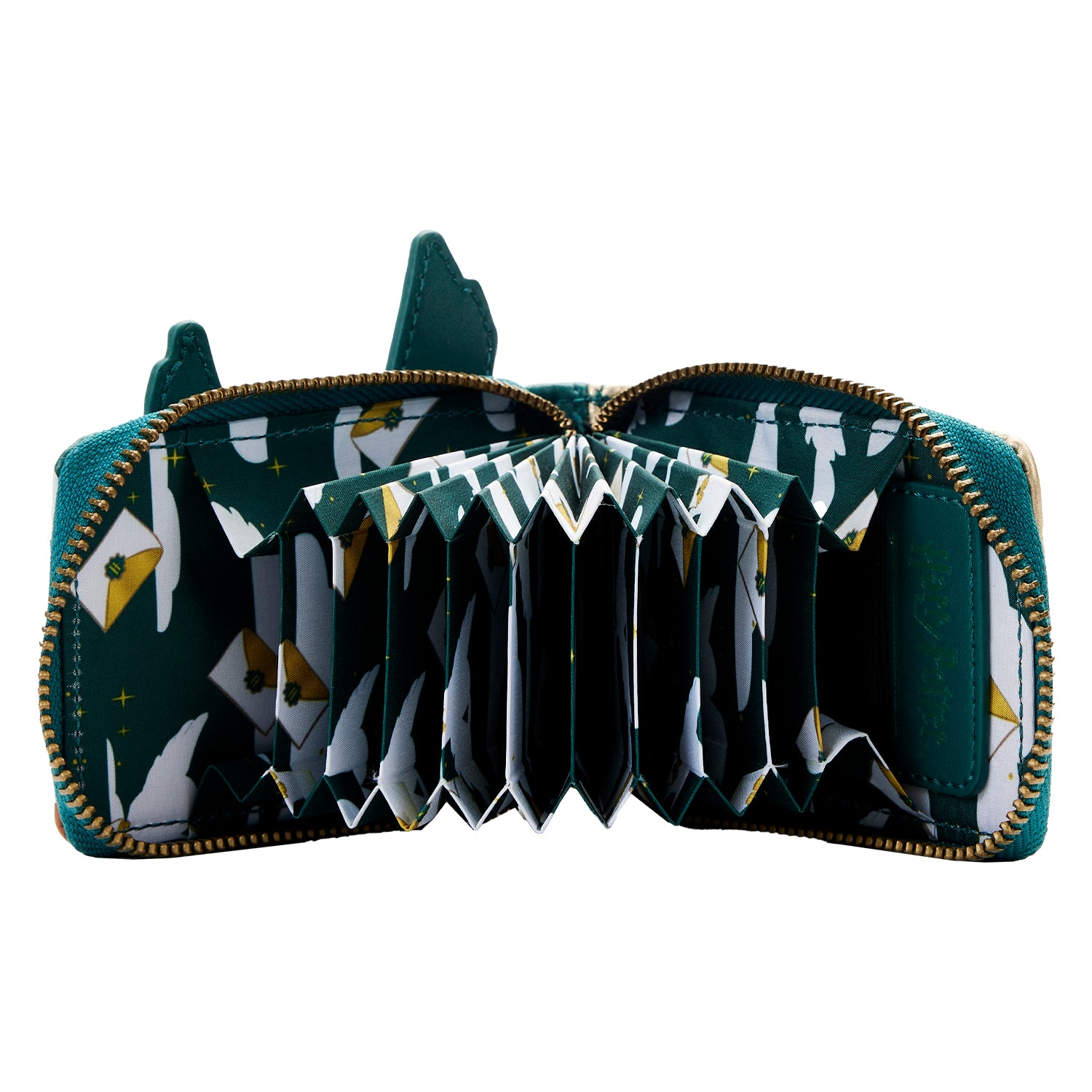 Harry Potter Golden Hogwarts Accordion Wallet 4