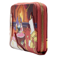 Beauty and the Beast Fireplace Scene Wallet