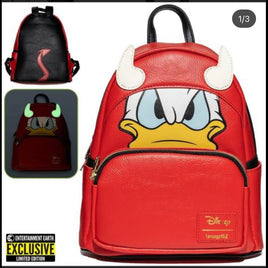 Donald Duck Devil Donald Cosplay Mini-Backpack - Entertainment Earth Exclusive