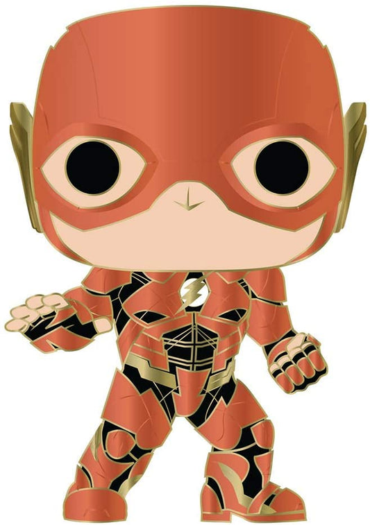 Funko Pop! Pin: DC - Flash Multicolor, 3.75 inches