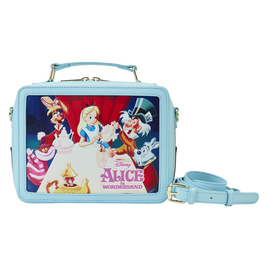 Alice in Wonderland Classic Movie Lunchbox Crossbody Bag Loungefly