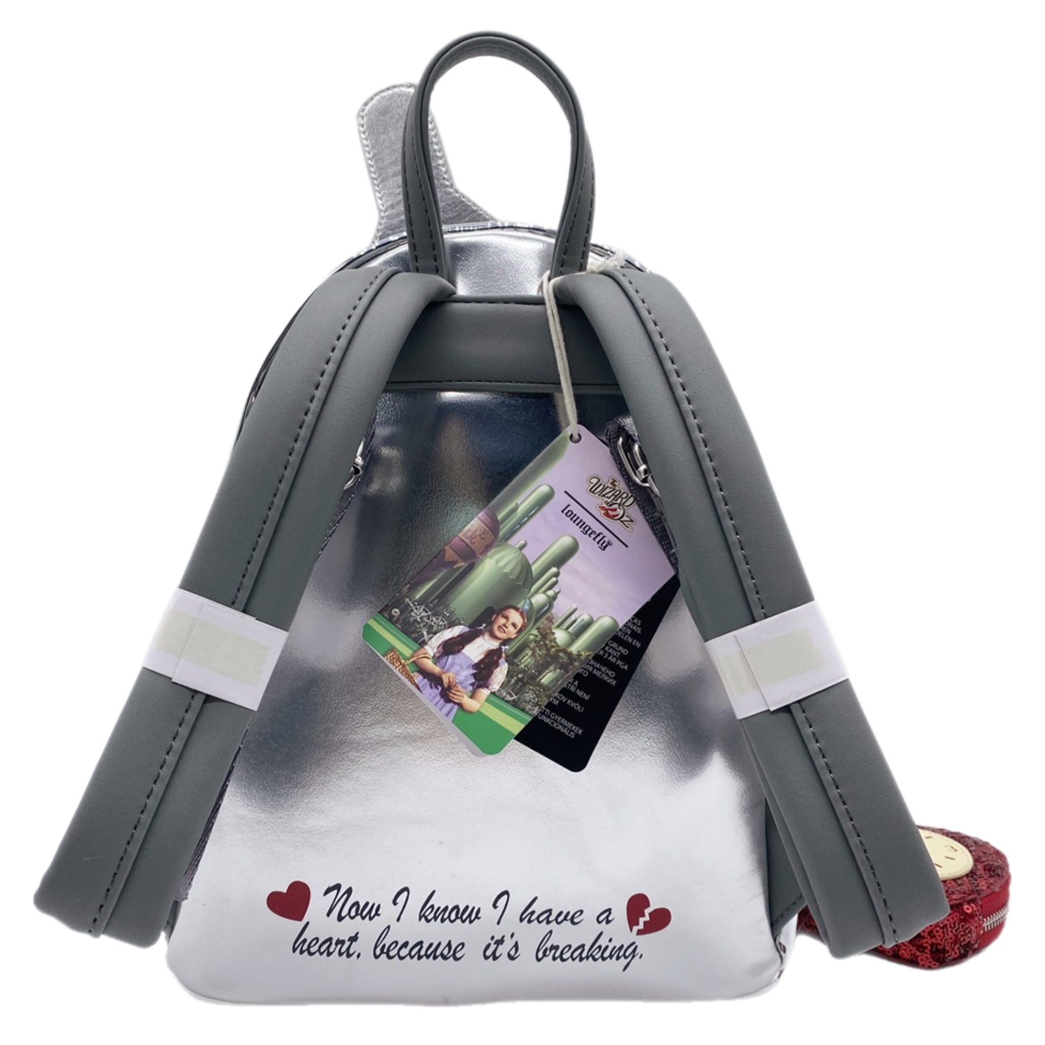 Loungefly The Wizard of Oz Tin Man Cosplay Mini Backpack with Coin Purse 3