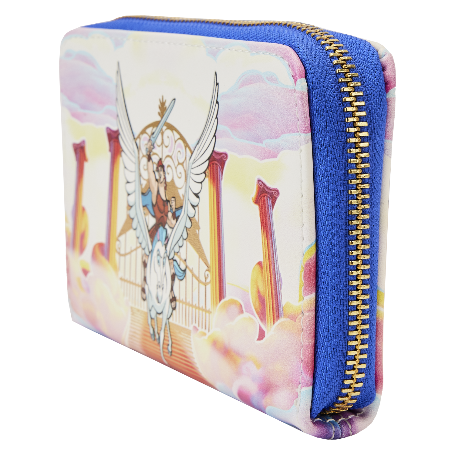 Hercules Mount Olympus Golden Gates Zip Around Wallet 3