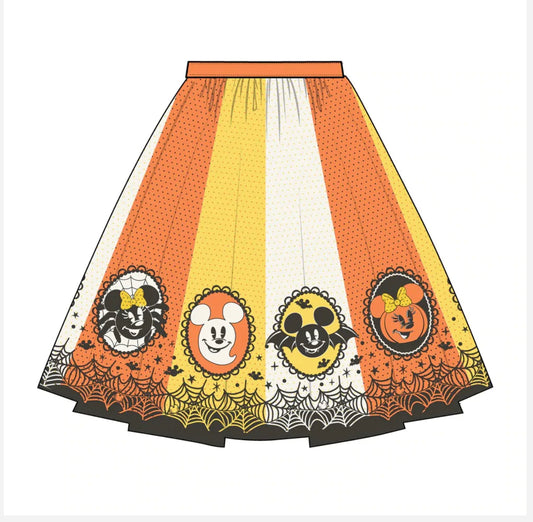 Stitch Shoppe Candy Corn Sandy Skirt