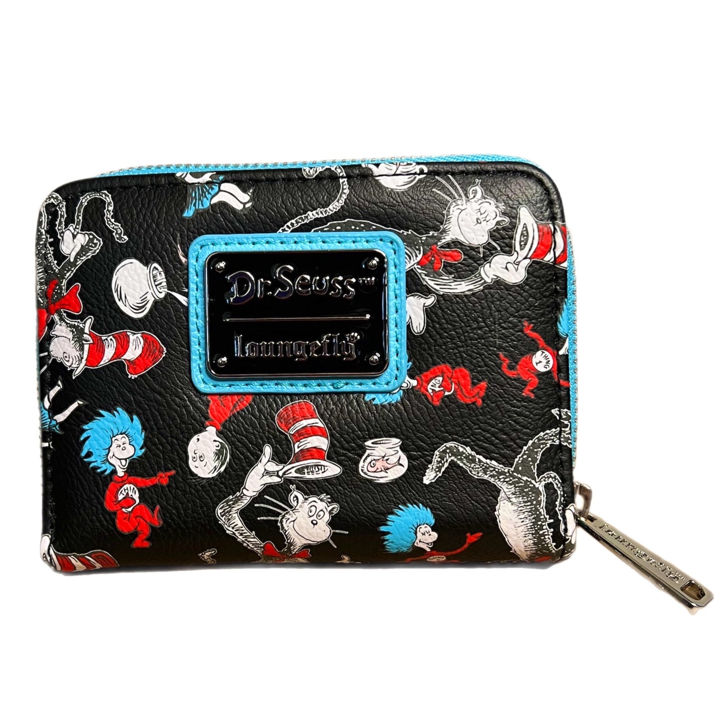 W11G LF DR. SEUSS CAT IN THE HAT AOP WALLET