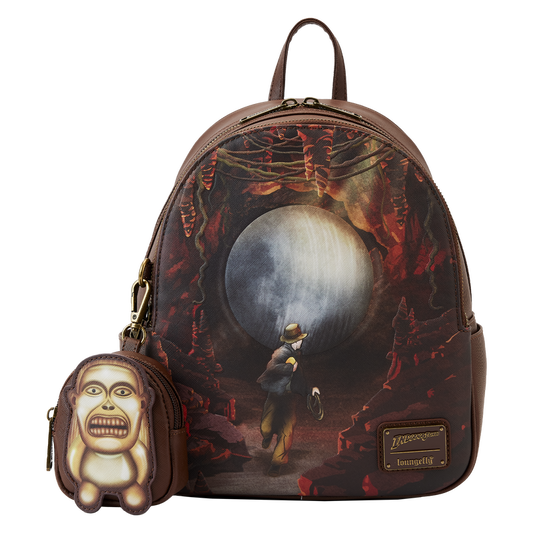 Indiana Jones Raiders of the Lost Ark Mini Backpack with Coin Purse Loungefly