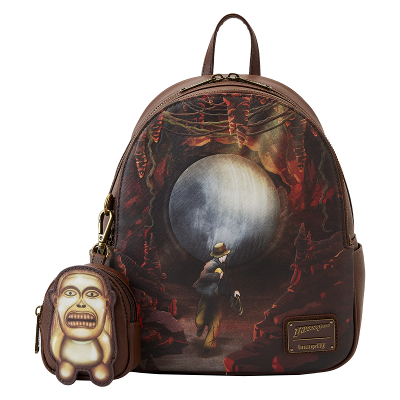 Indiana Jones Raiders of the Lost Ark Mini Backpack with Coin Purse Loungefly