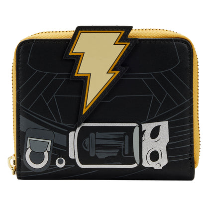 Black Adam Light Up Cosplay Zip Around Wallet