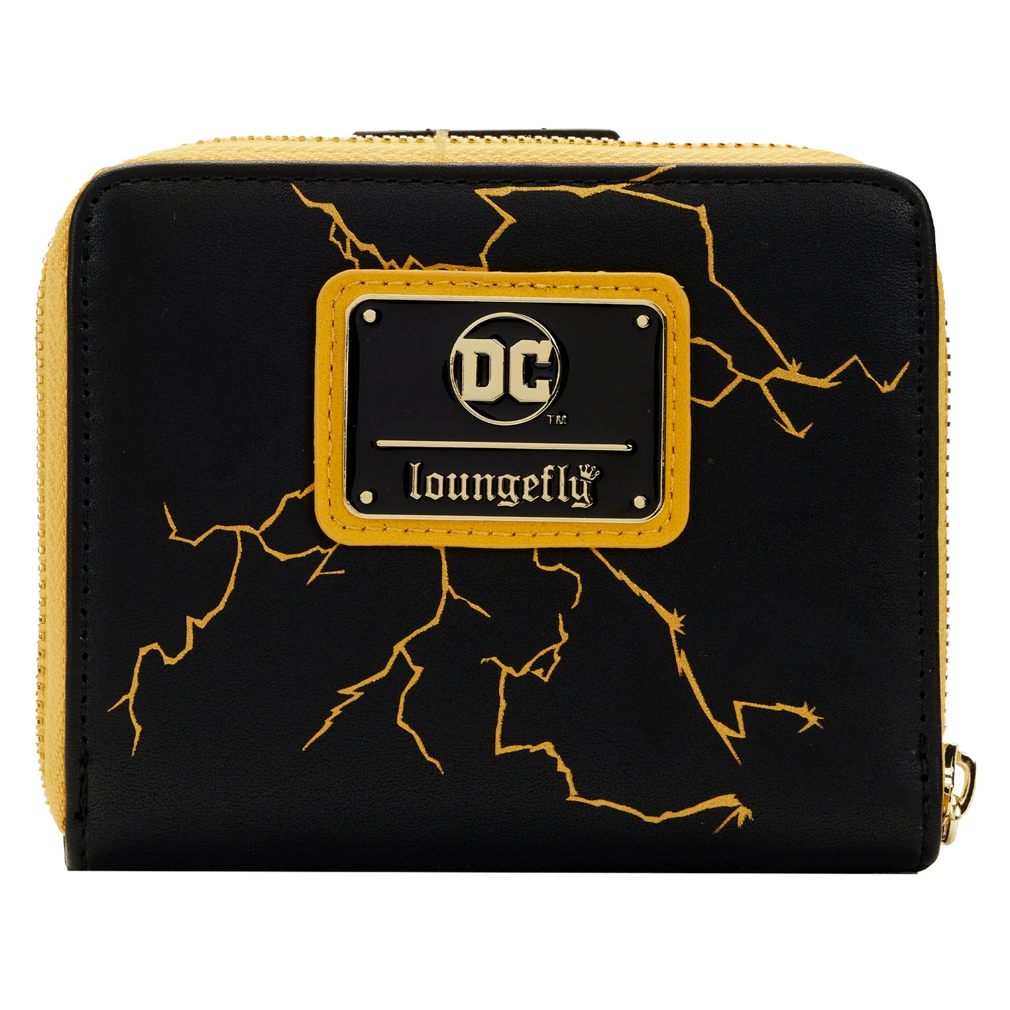 Black Adam Light Up Cosplay Zip Around Wallet