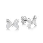 Minnie Mouse Crystal Bow Studs